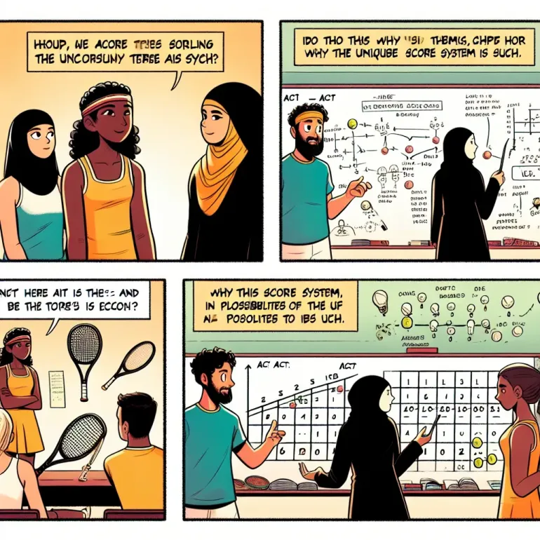 почему в теннисе такой счет