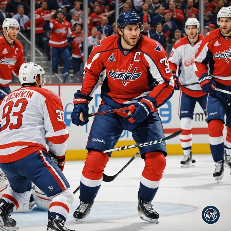 Овечкин и искусство силового приемa: эпический момент в матче НХЛ