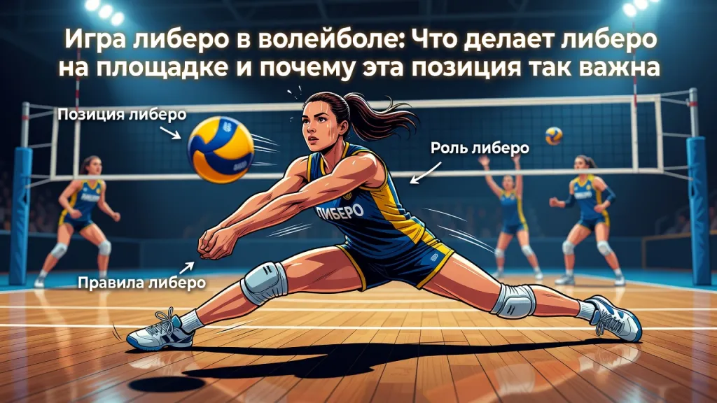 Игра либеро в волейболе: Что делает либеро на площадке и почему эта позиция так важна